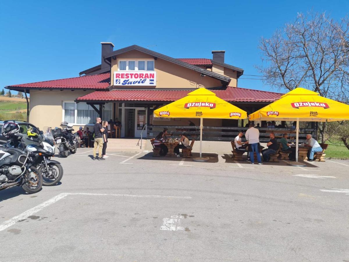 Bed and Breakfast Restoran I Sobe Savic Krnjak Zewnętrze zdjęcie